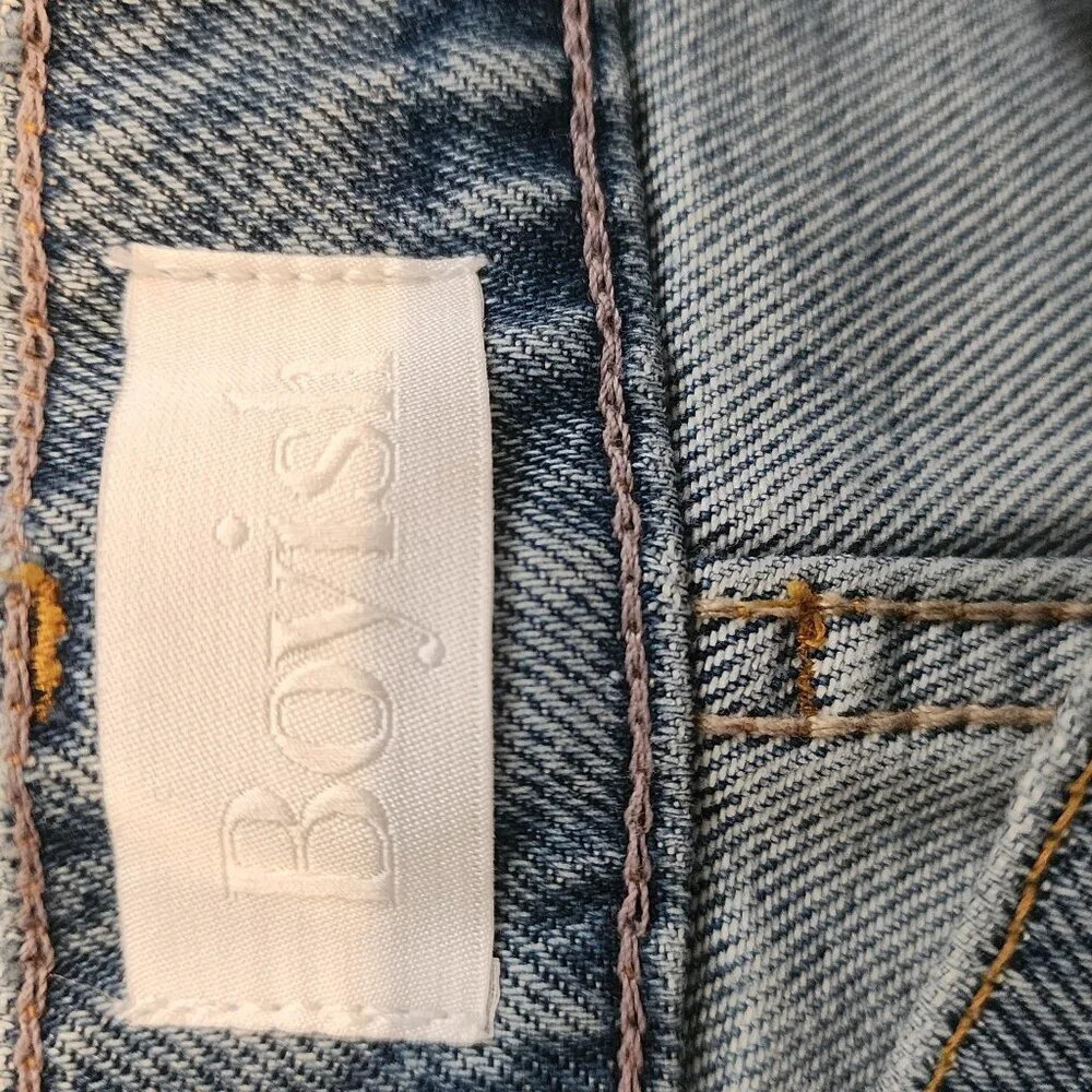 Boyish Denim Jeans, The Tommy High Rise Straight Leg, NWT - Picture 3 of 4
